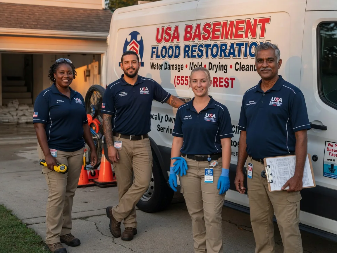 Basement Flood Cleanup company in Bassfield, MS